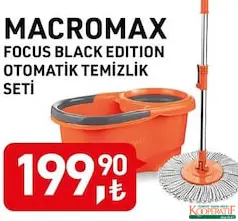 MACROMAX FOCUS BLACK EDİTİON OTOMATİK TEMİZLİK SETİ